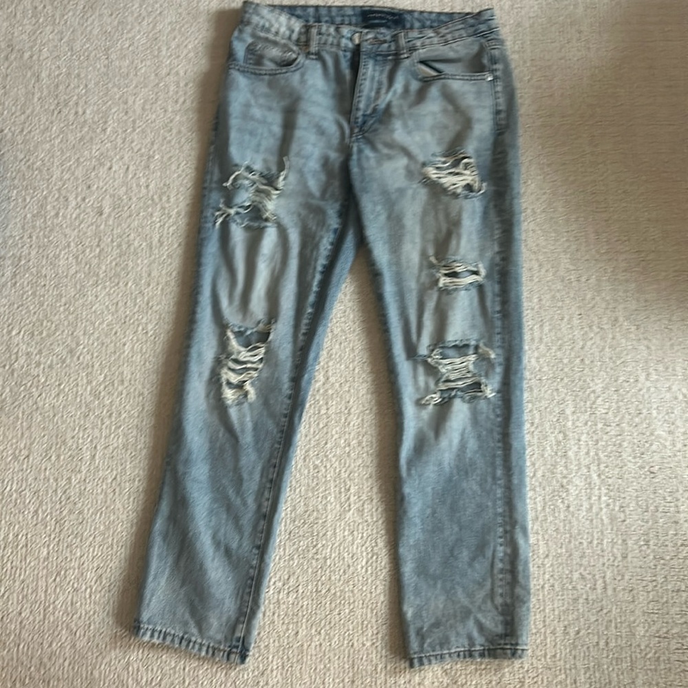 Aeropostale boyfriend jeans, size 4 regular.